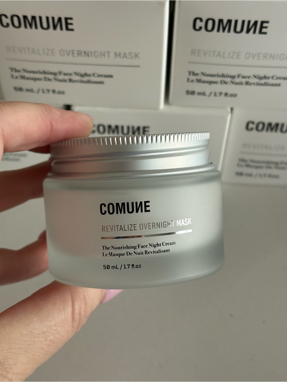Commune Revitalize Overnight Mask 50ml NEW Nourishing Face Cream